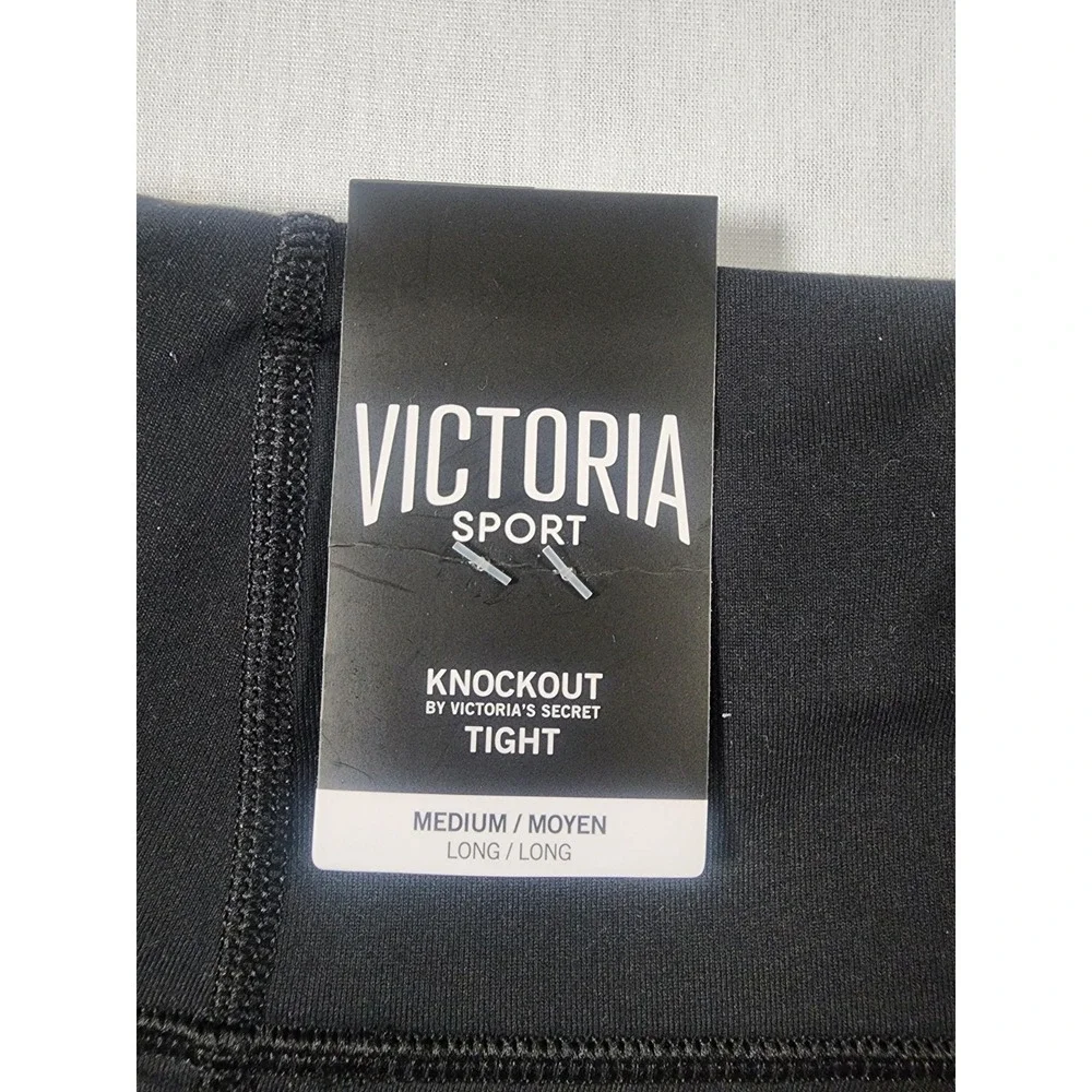 Victoria Secret Sport Knockout Tight M LONG Legging Reflective Rainbow Pride NWT